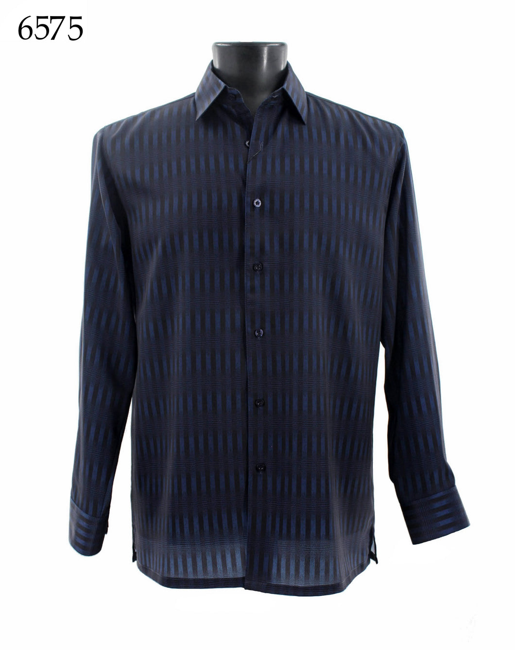 Bassiri Long Sleeve Button Down Casual Printed Shirts 6575