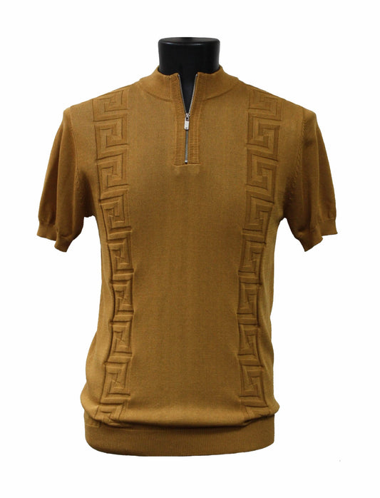 Bassiri Short Sleeve Sweaters 126 Gold