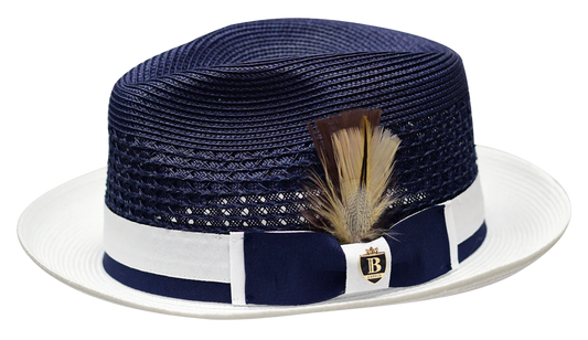 Bruno Capelo Belvedere Collection Navy Blue/White