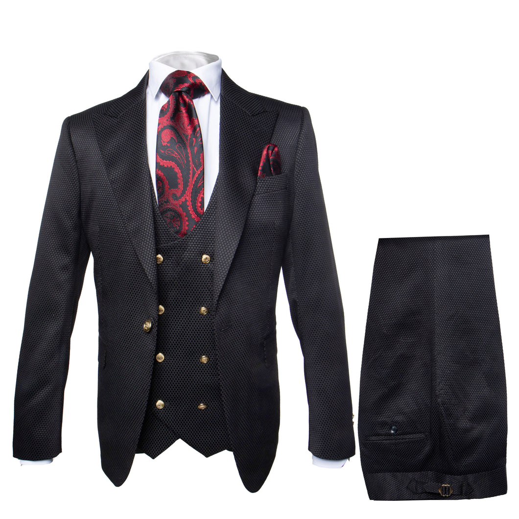 ROSSI MAN SLIM FIT 3 PIECE SUIT BOND RM1751