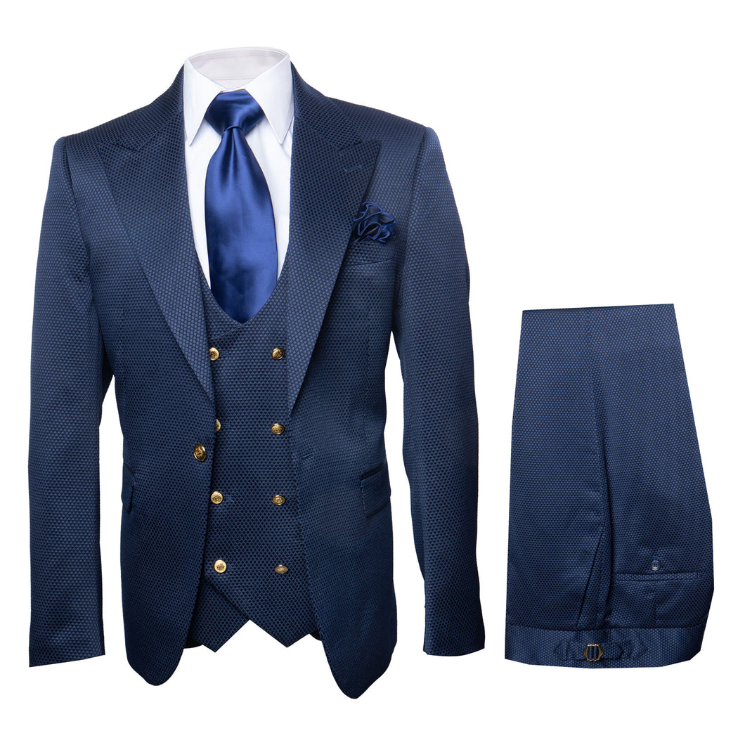 ROSSI MAN SLIM FIT 3 PIECE SUIT BOND RM1752