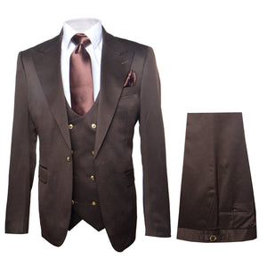 ROSSI MAN SLIM FIT 3 PIECE SUIT BOND RM1753