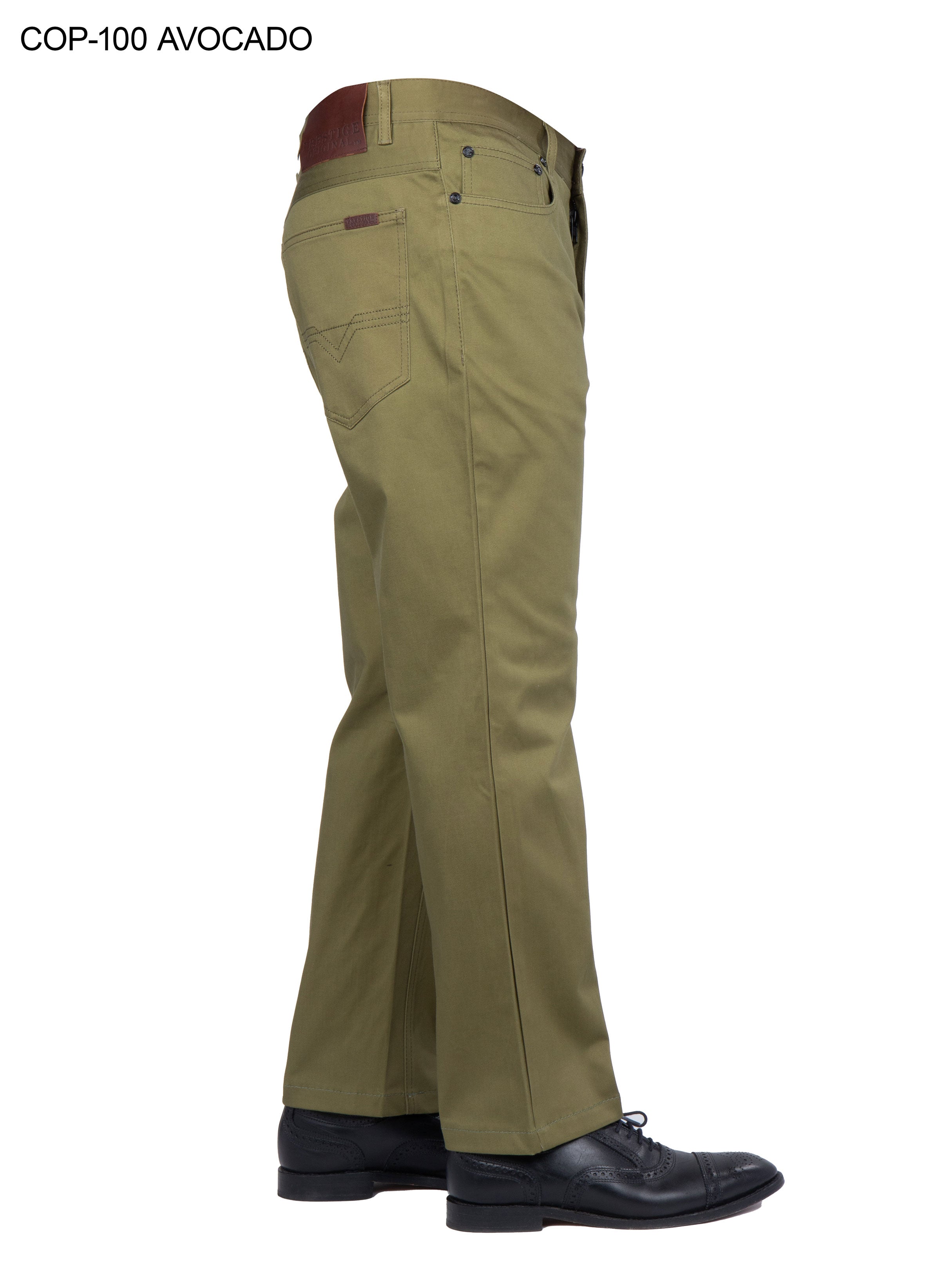 Prestige Original Men's Stretch Jeans COP-100 Avocado – LASuitGuy