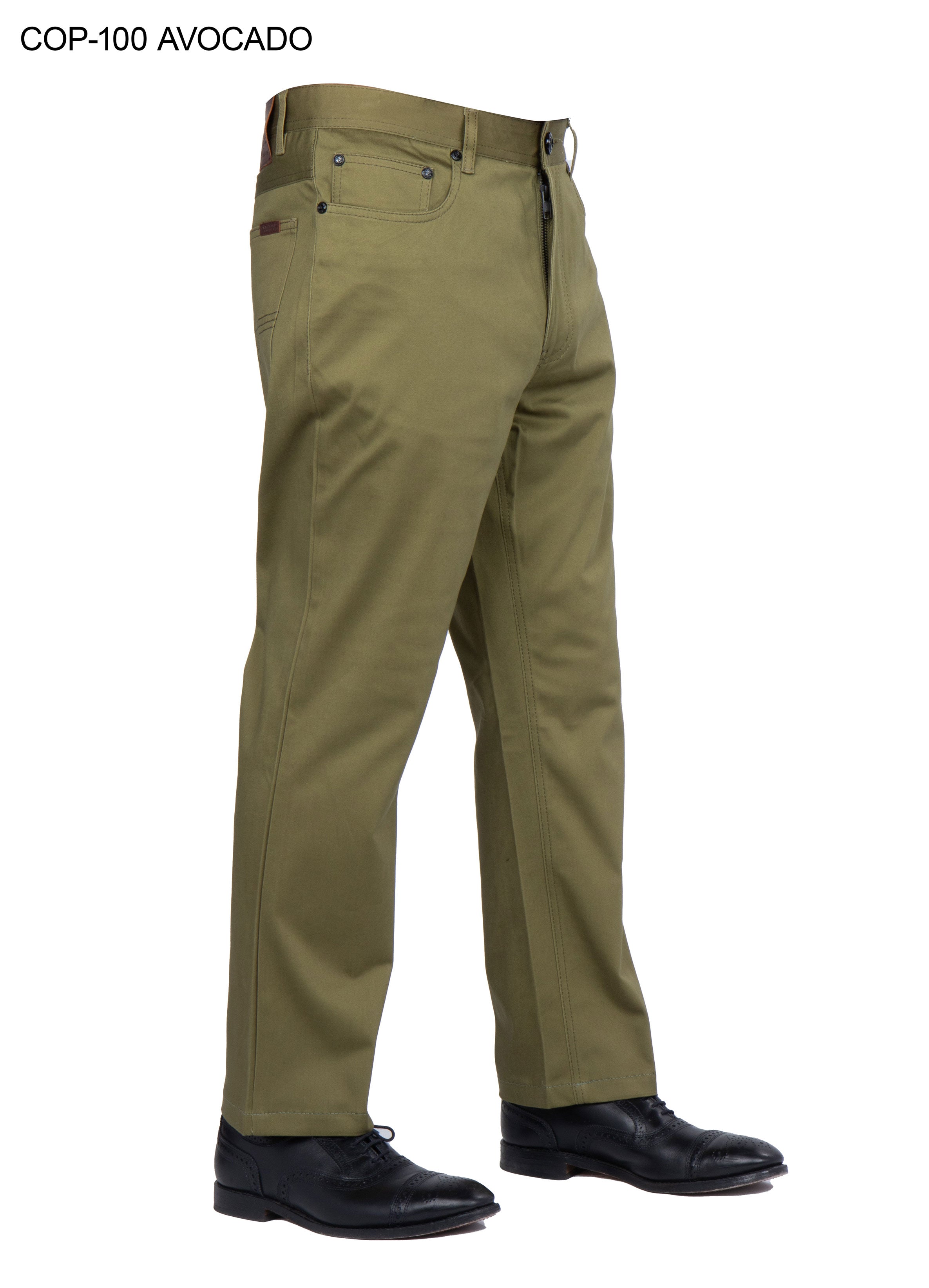 Prestige Original Men's Stretch Jeans COP-100 Avocado – LASuitGuy