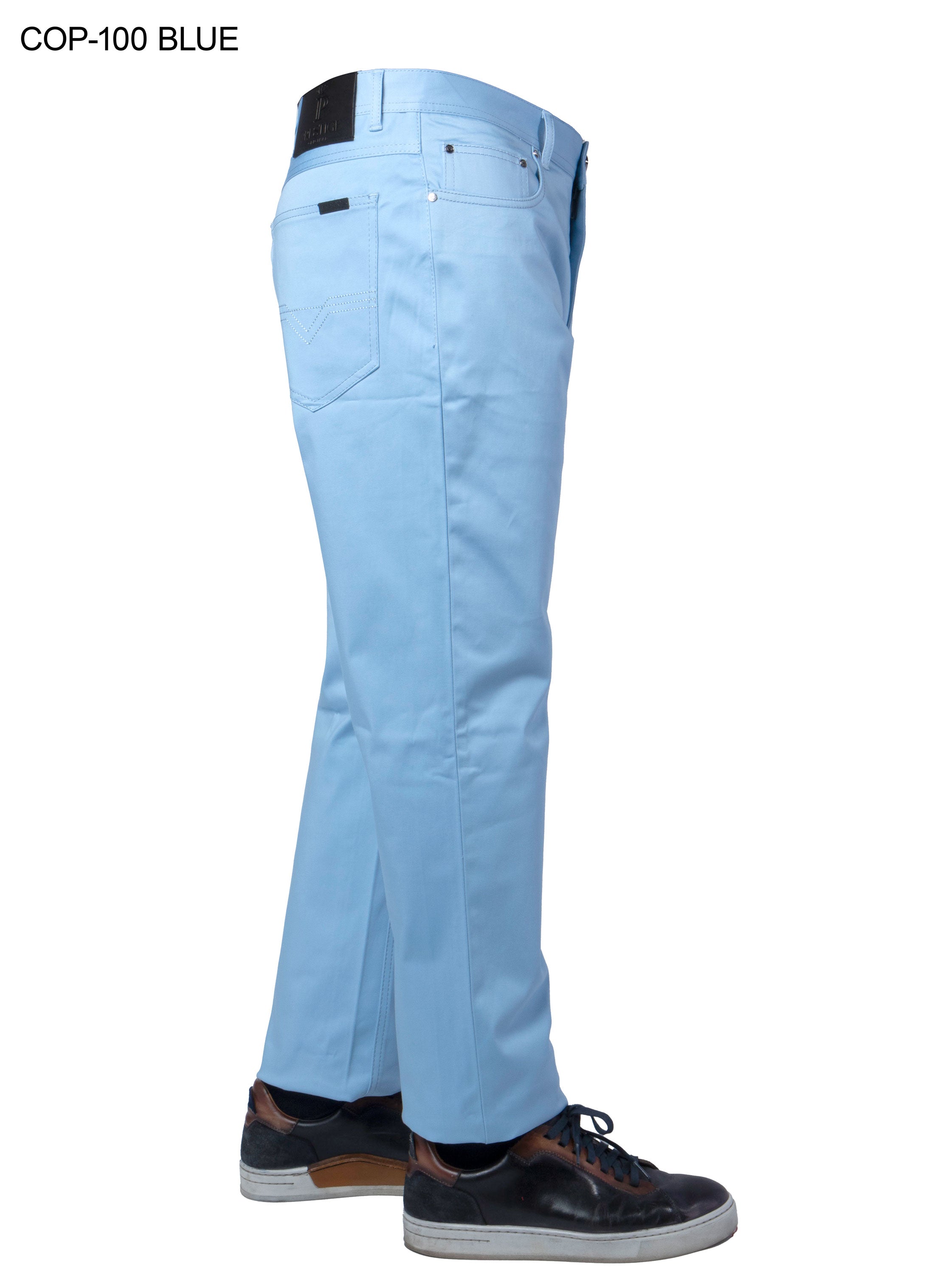 Prestige Original Men's Stretch Jeans COP-100 Blue – LASuitGuy