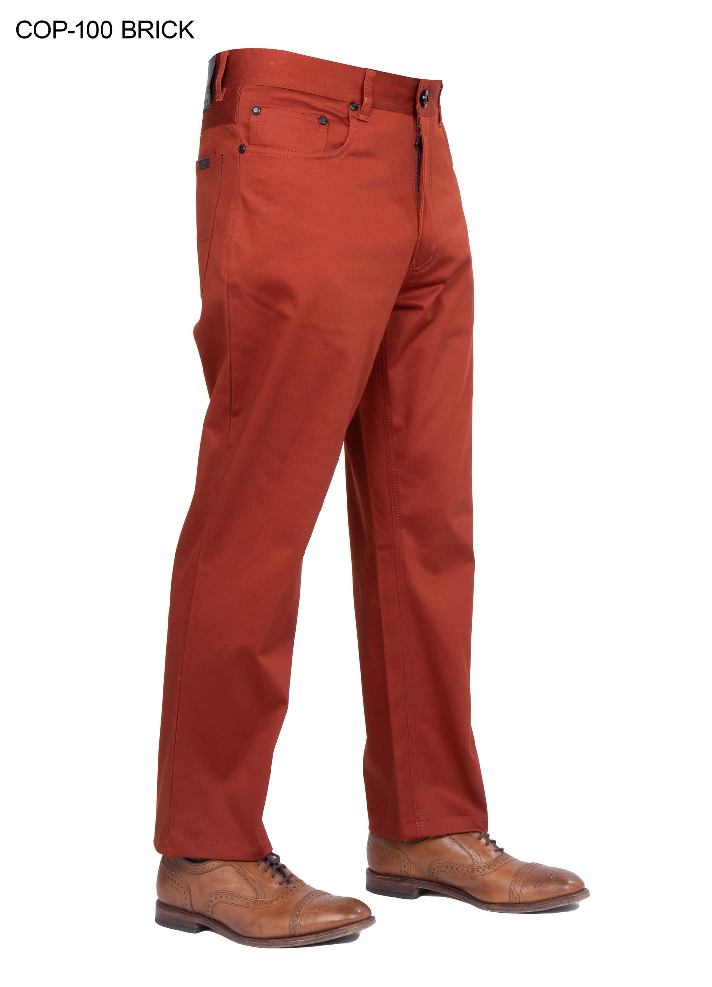 Prestige Original Men's Stretch Jeans COP-100 Brick