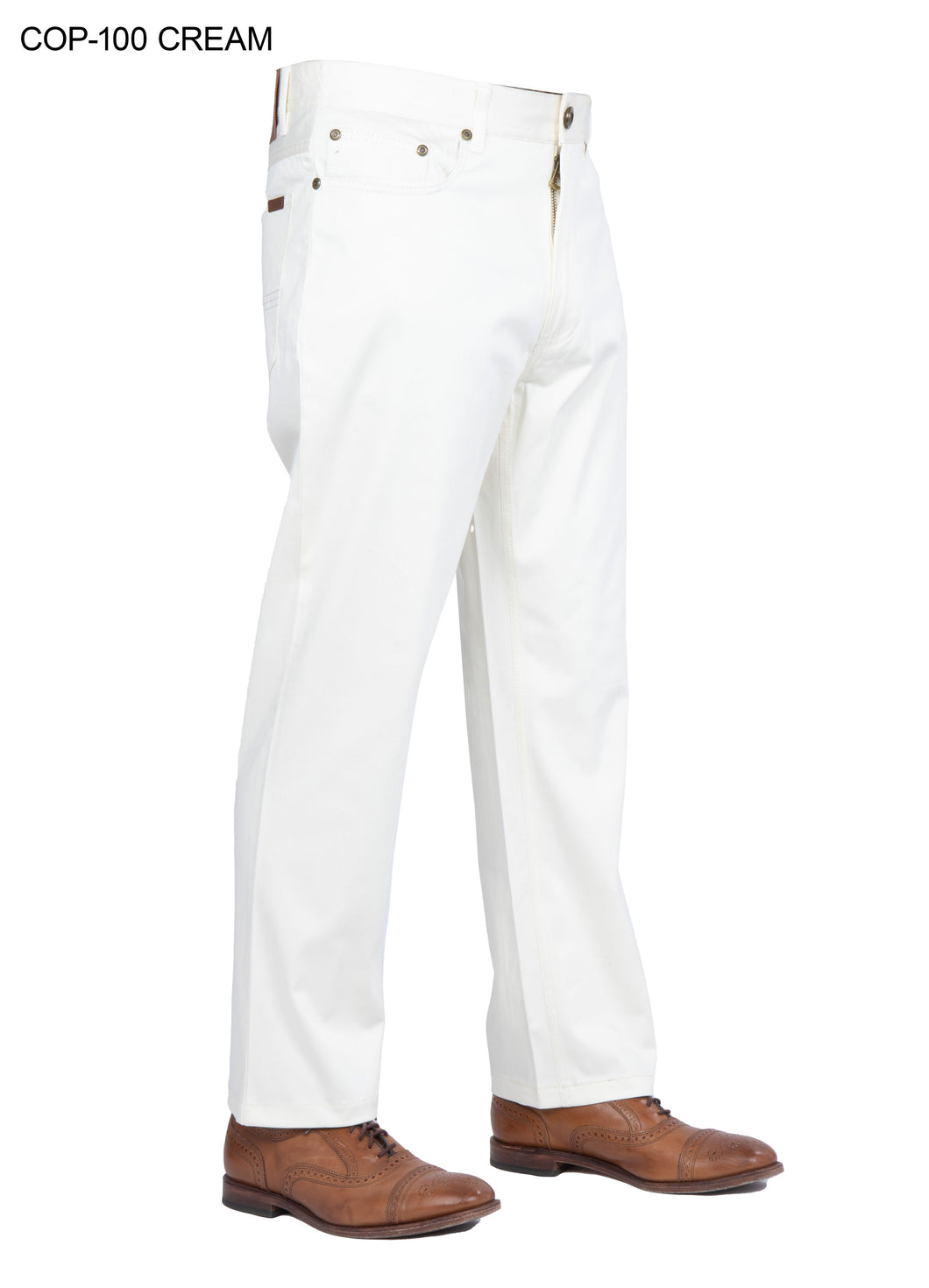 Prestige Original Men's Stretch Jeans COP-100 Cream