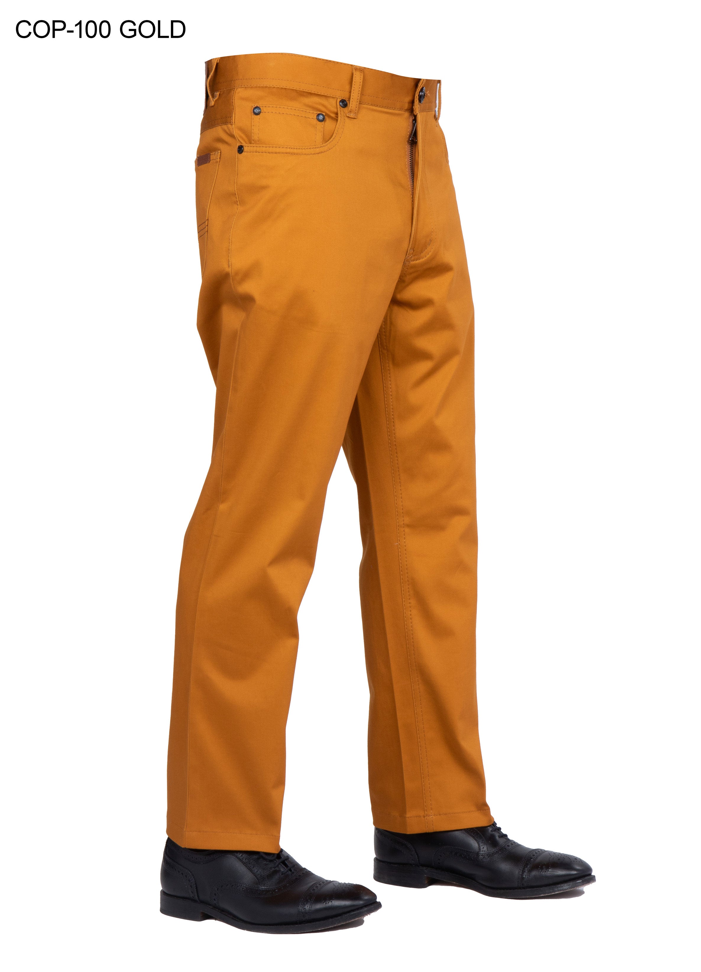 Prestige Original Men's Stretch Jeans COP-100 Gold – LASuitGuy