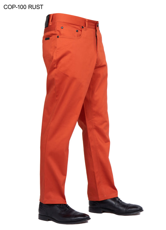 Prestige Original Men's Stretch Jeans COP-100 Rust