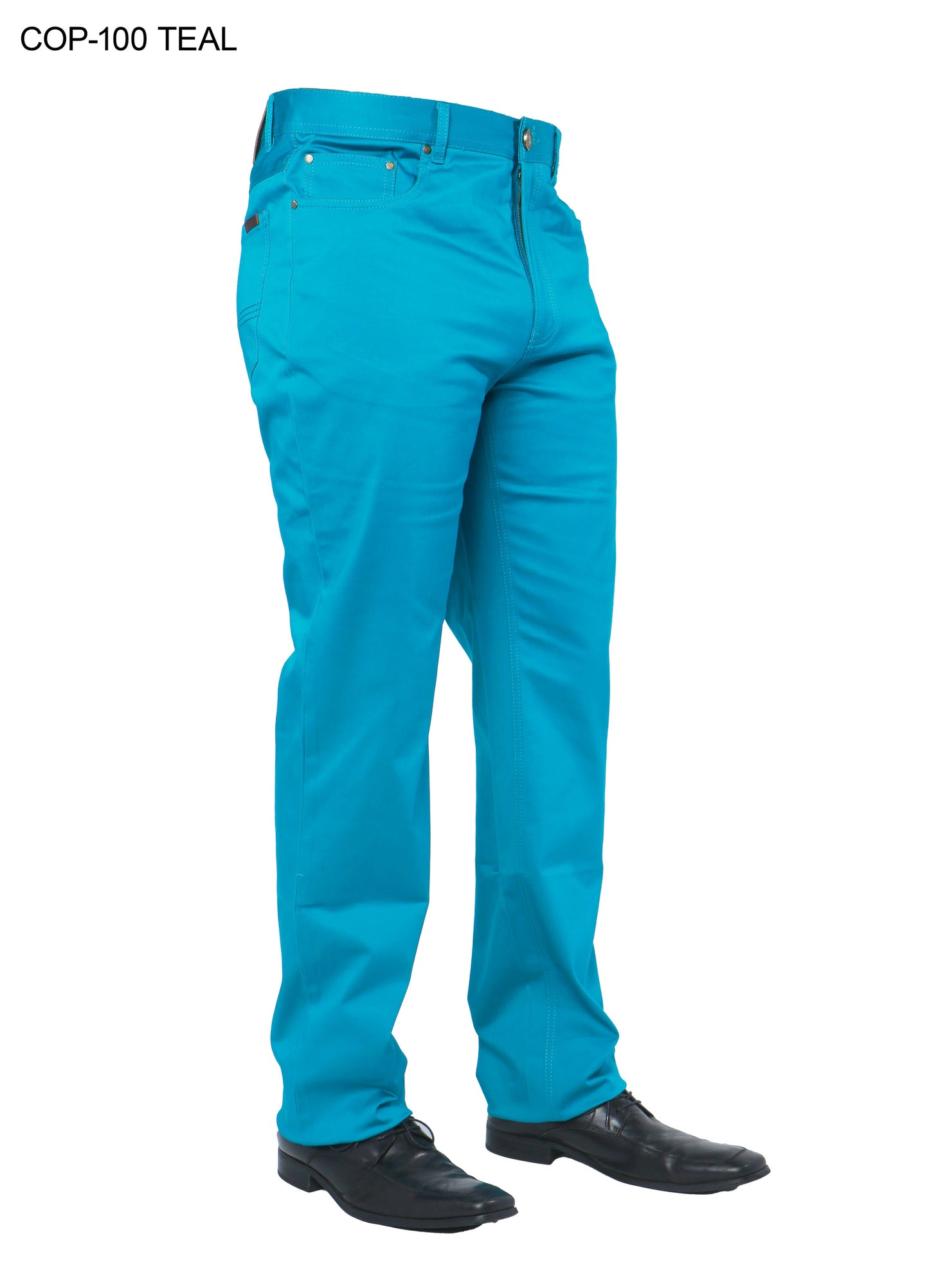 Prestige Original Men's Stretch Jeans COP-100 Teal