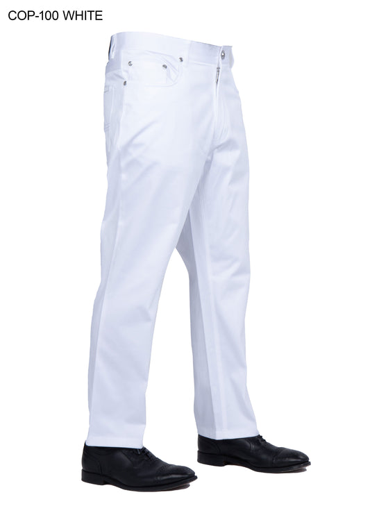 Prestige Original Men's Stretch Jeans COP-100 White