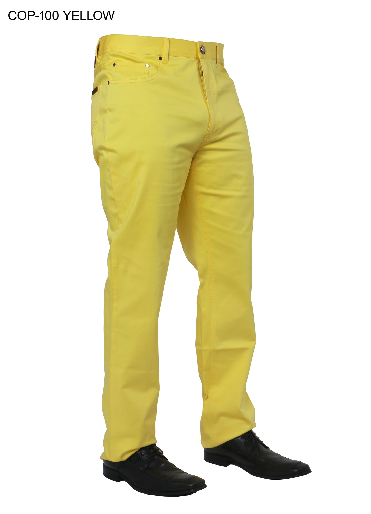 Prestige Original Men's Stretch Jeans COP-100 Yellow