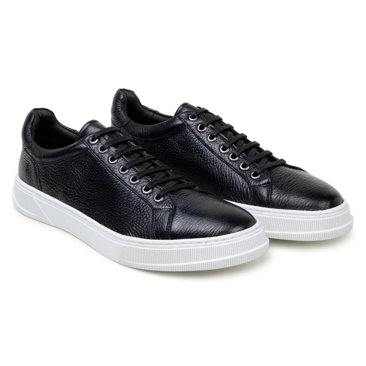 Belvedere Shoes Matteo - Genuine Deerskin - Black