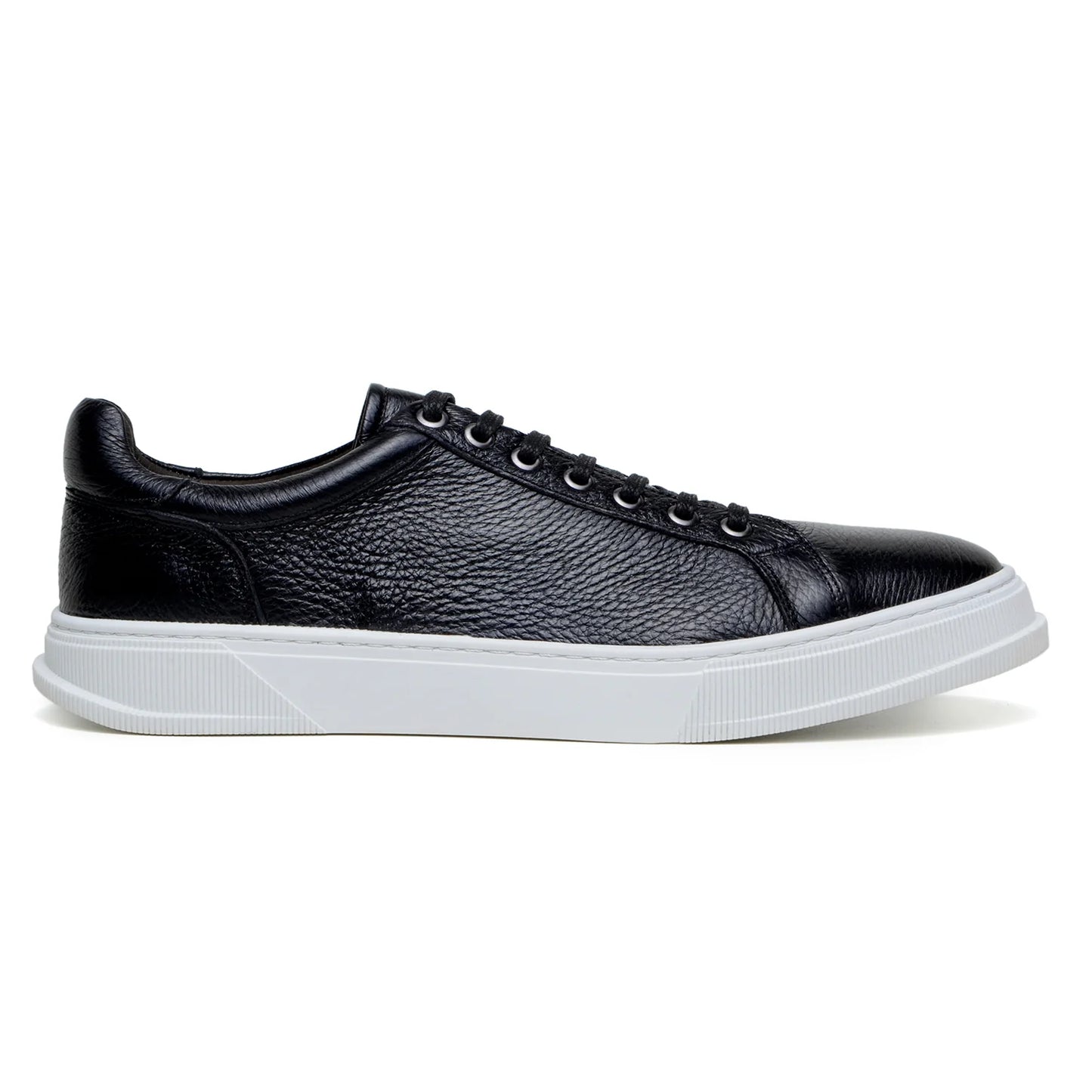 Belvedere Shoes Matteo - Genuine Deerskin - Black