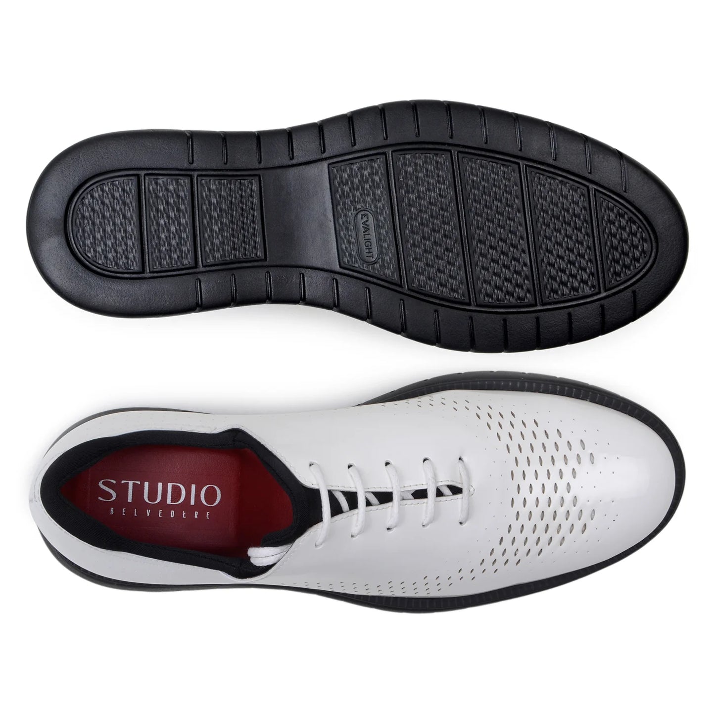 Belvedere Shoes Maxim White