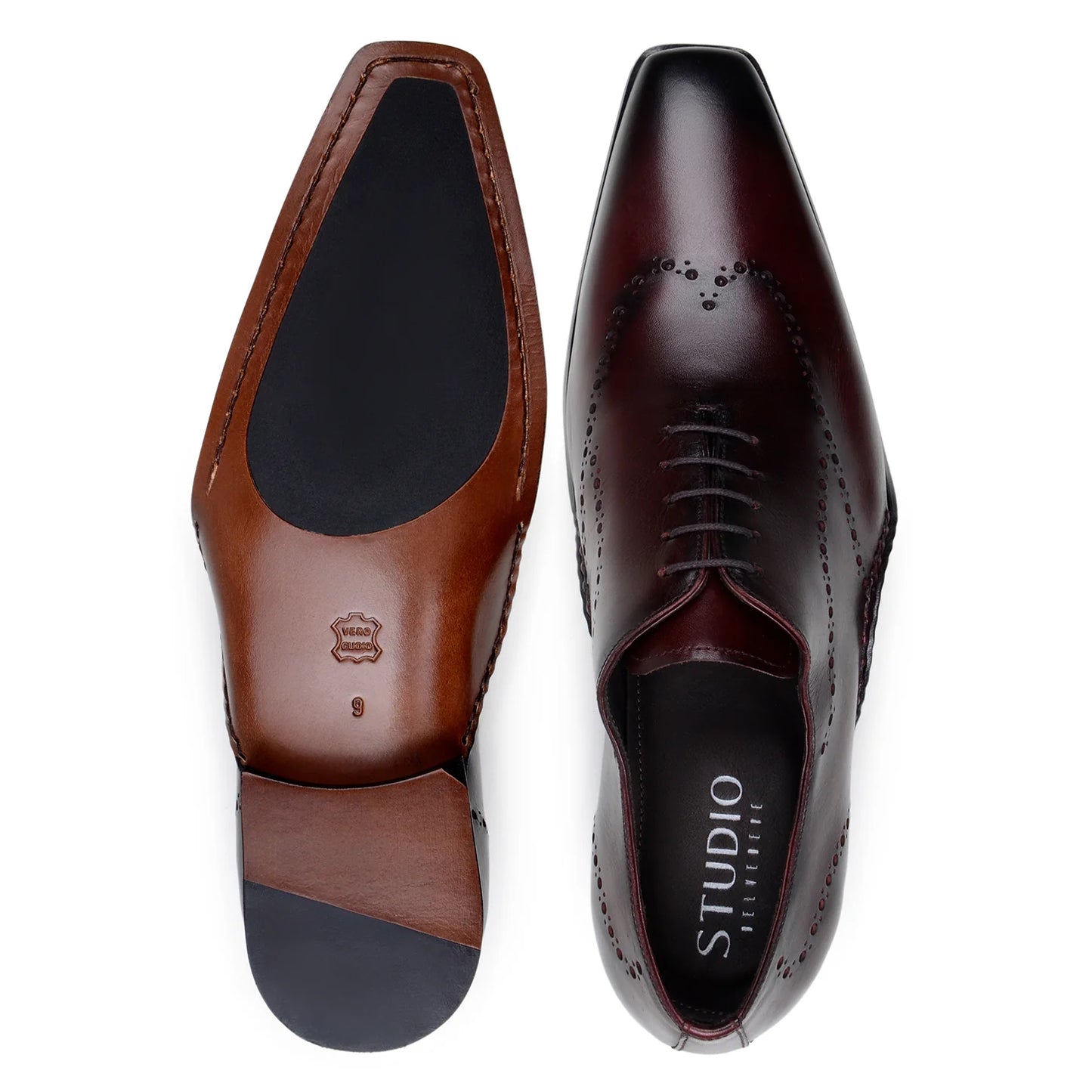 Belvedere Shoes Otto - Ant. Burgundy