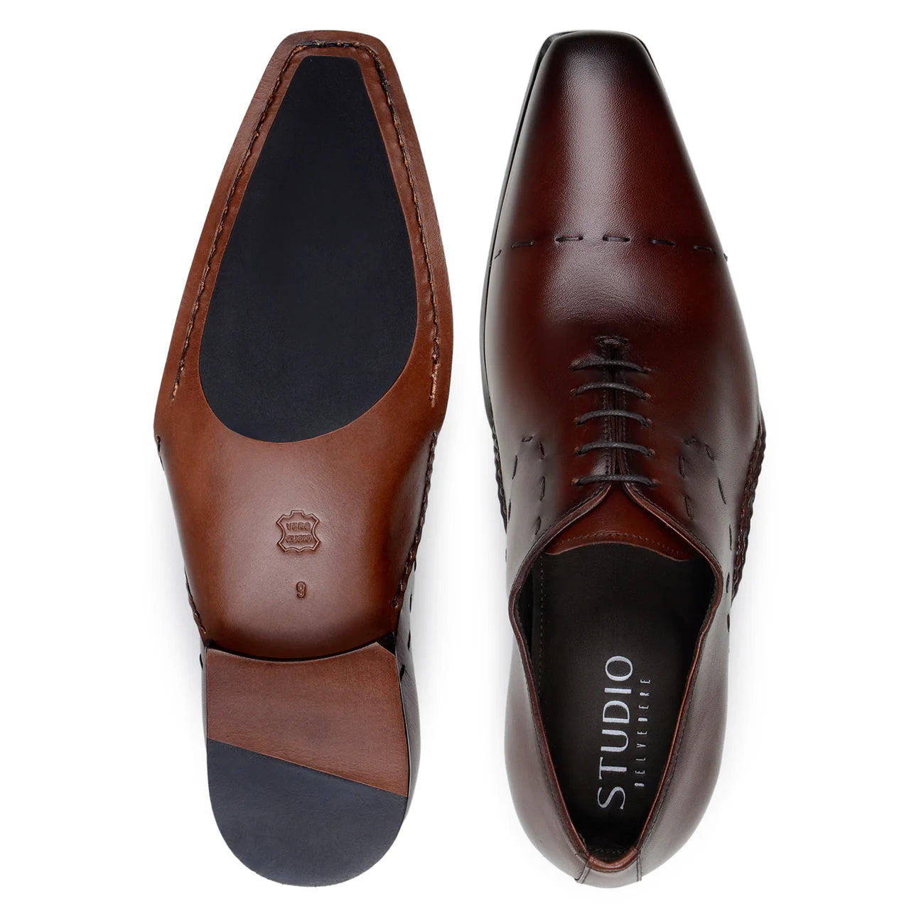 Belvedere Shoes Maestro - Ant. Cognac