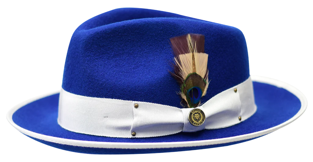 Bruno Capelo Lorenzo Collection Graphic Sapphire Blue/ Silver Grey