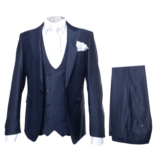 ROSSI MAN SLIM FIT 3 PIECE SUIT MAX RM1711