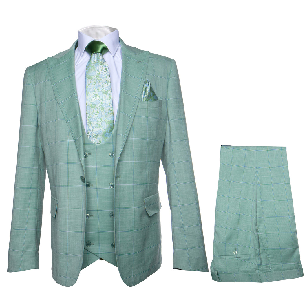 ROSSI MAN SLIM FIT 3 PIECE SUIT MAX RM1821