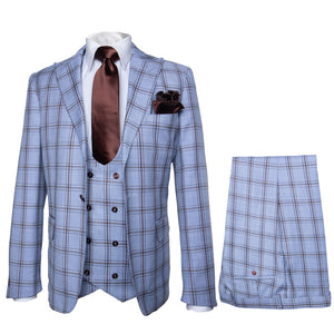 ROSSI MAN SLIM FIT 3 PIECE SUIT MAX RM1822