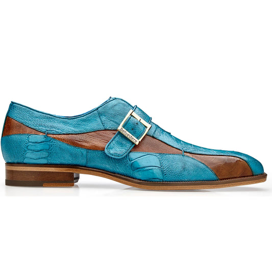Belvedere Shoes Marte - Ant. Ocean Blue/Brandy