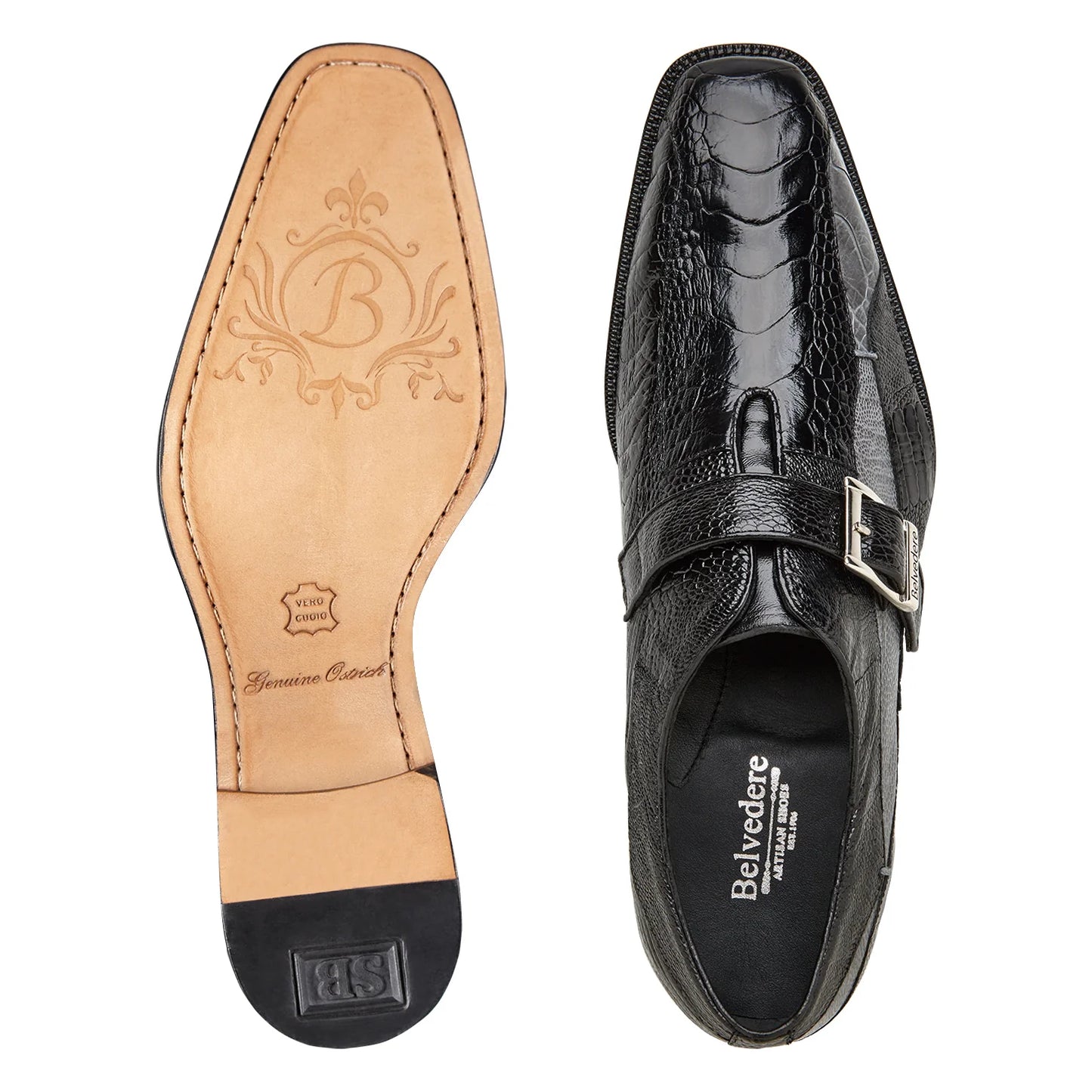 Belvedere Shoes Marte - Black/Gray