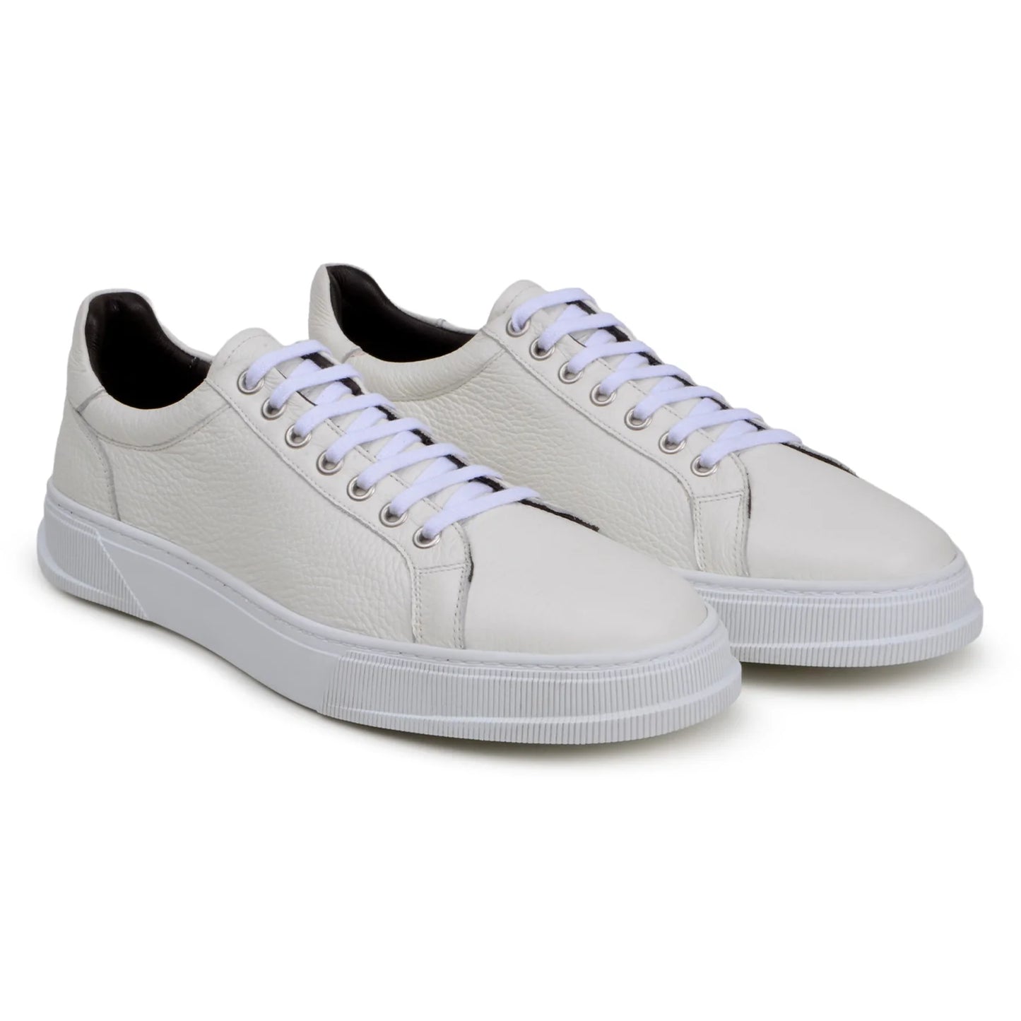 Belvedere Shoes Matteo - Genuine Deerskin - Milk