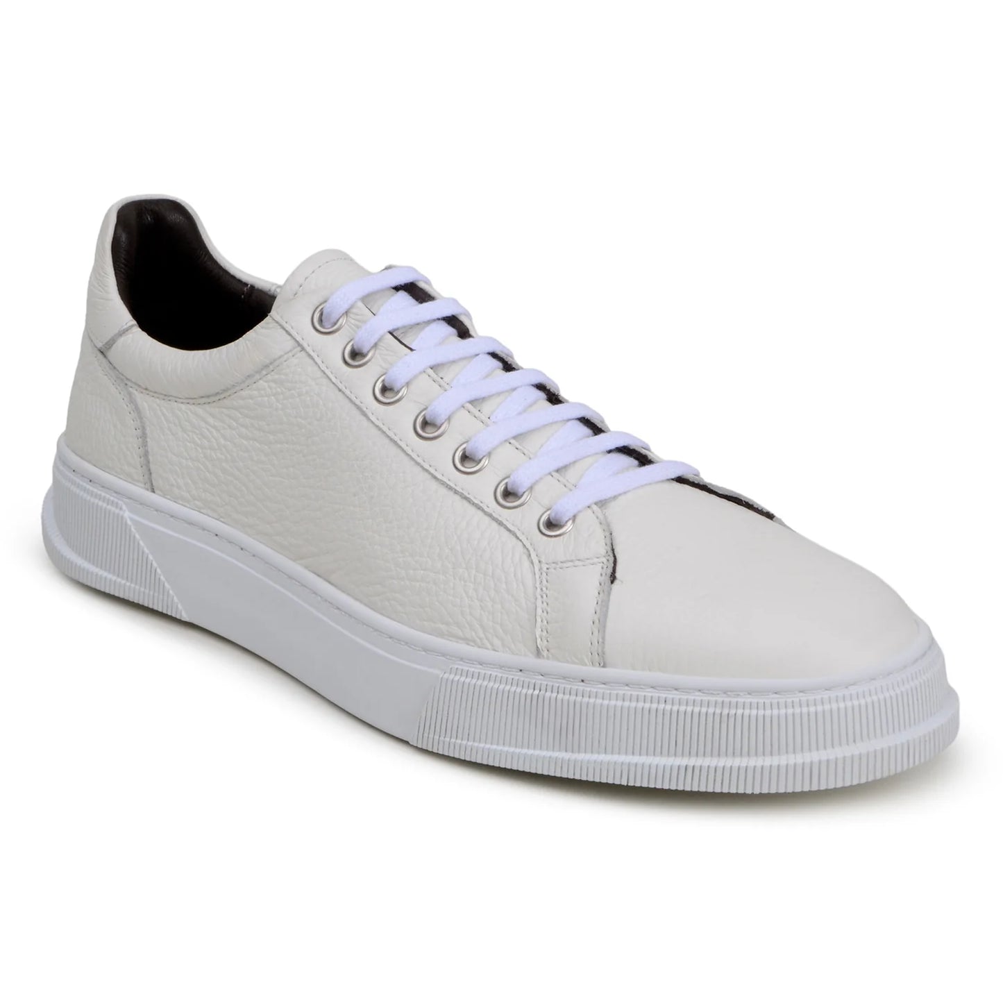 Belvedere Shoes Matteo - Genuine Deerskin - Milk