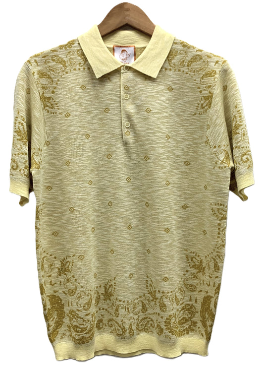 Cigar Couture Men's Polo Knit Short Sleeve Sport Shirt - PJ 1507 Lemon