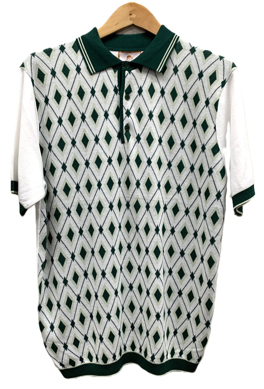 Cigar Couture Men's Polo Knit Short Sleeve Sport Shirt - PJ 1512 Forest