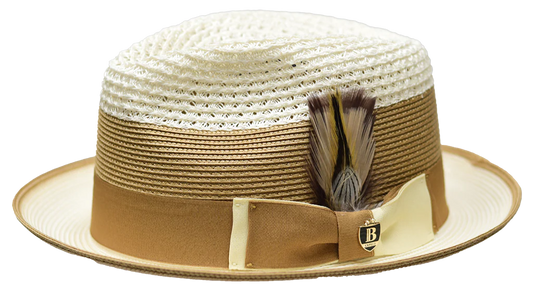 Bruno Capelo Park Avenue Collection Ivory Cognac