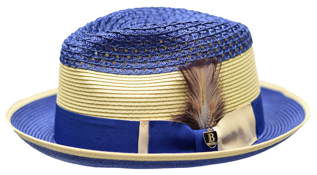 Bruno Capelo Park Avenue Collection Denim Blue Natural