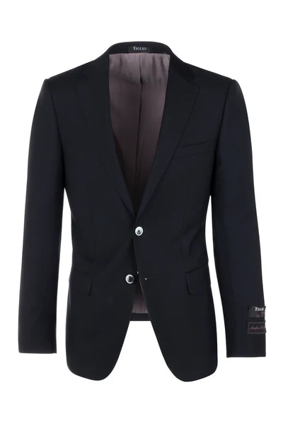 Porto, Slim Fit Pure Wool Blazer by Tiglio Luxe TIG1002