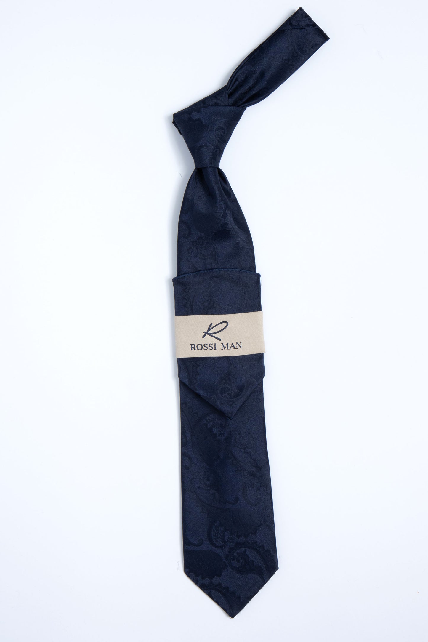 Rossi Man Tie and Pocket Round RMR212-3