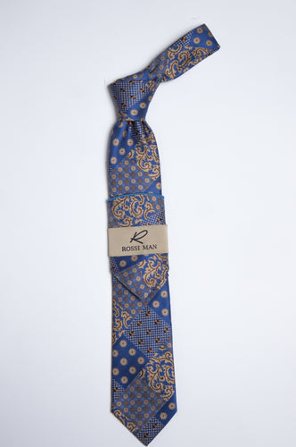 Rossi Man Tie and Pocket Round RMR275-1