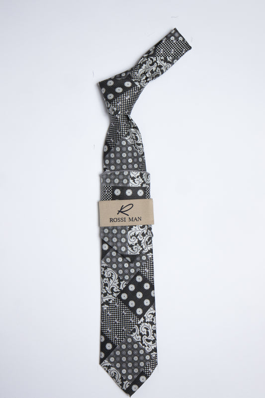 Rossi Man Tie and Pocket Round RMR275-4