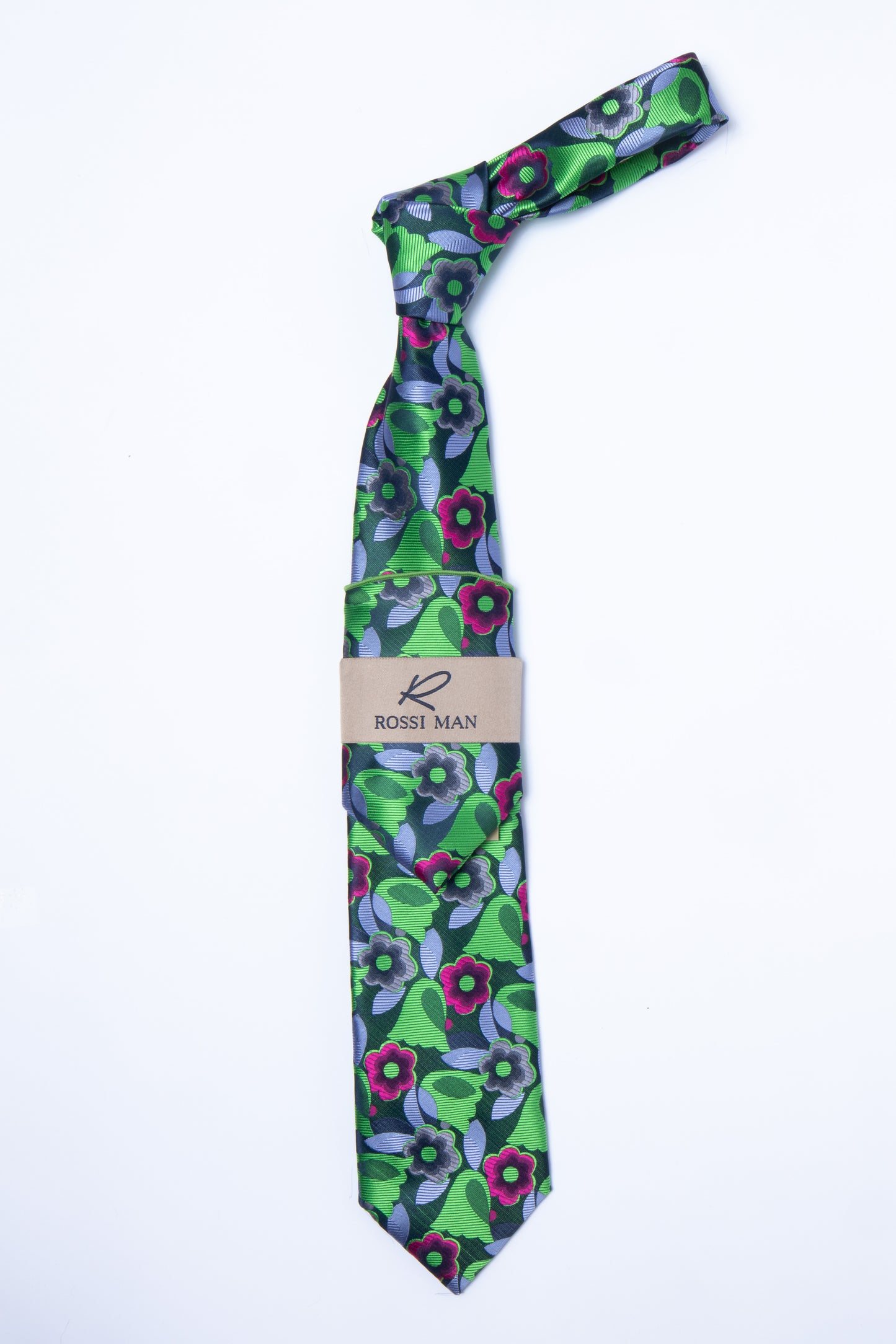 Rossi Man Tie and Pocket Round RMR301-1