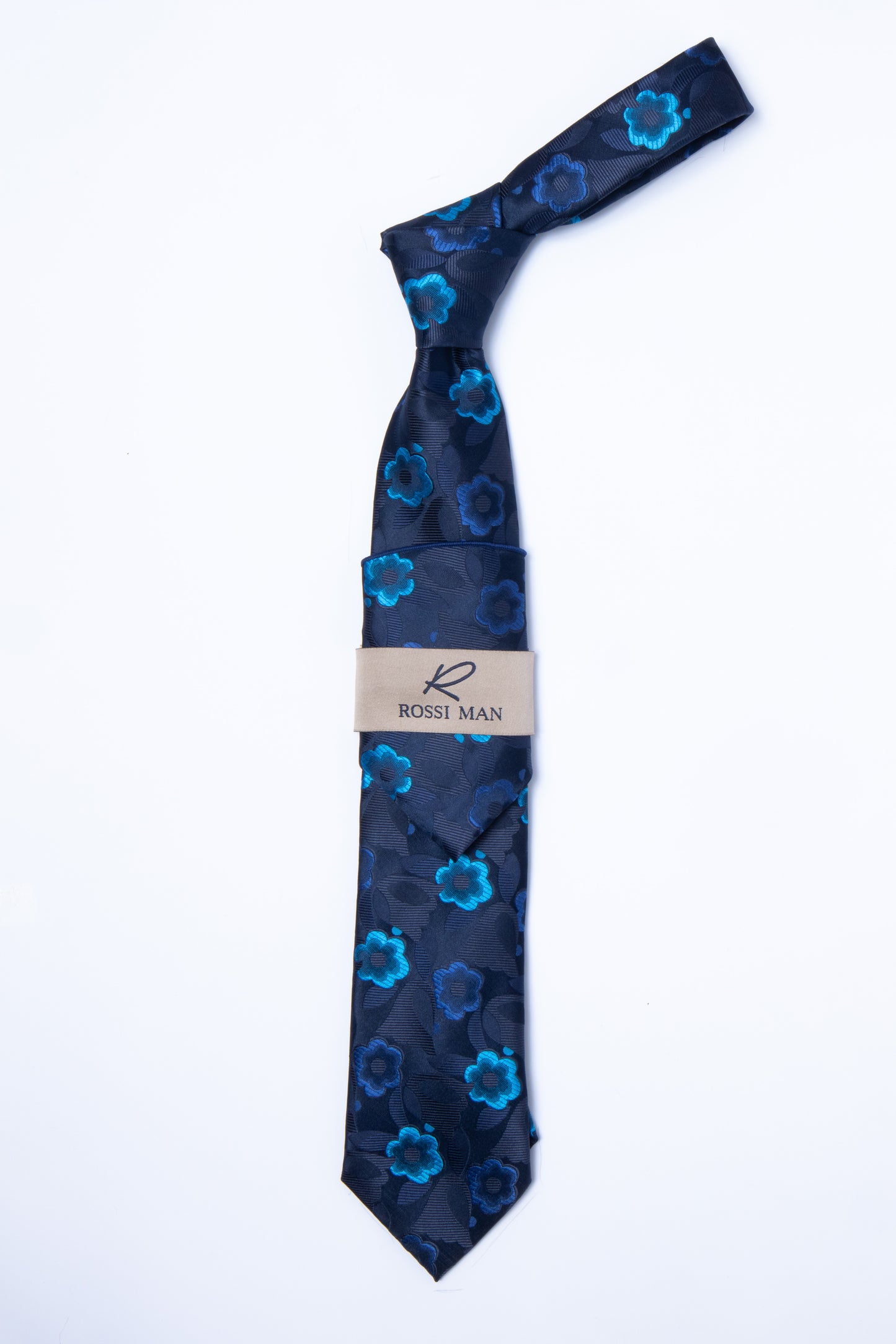 Rossi Man Tie and Pocket Round RMR301-4