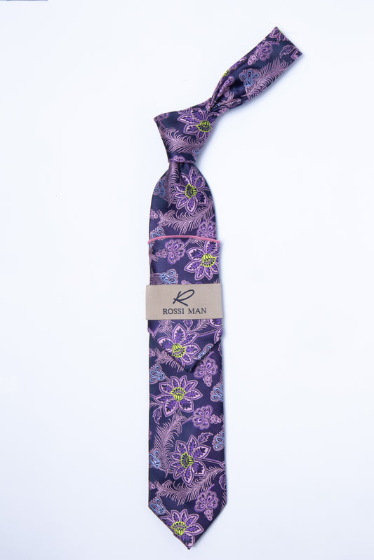 Rossi Man Tie and Pocket Round RMR303-1