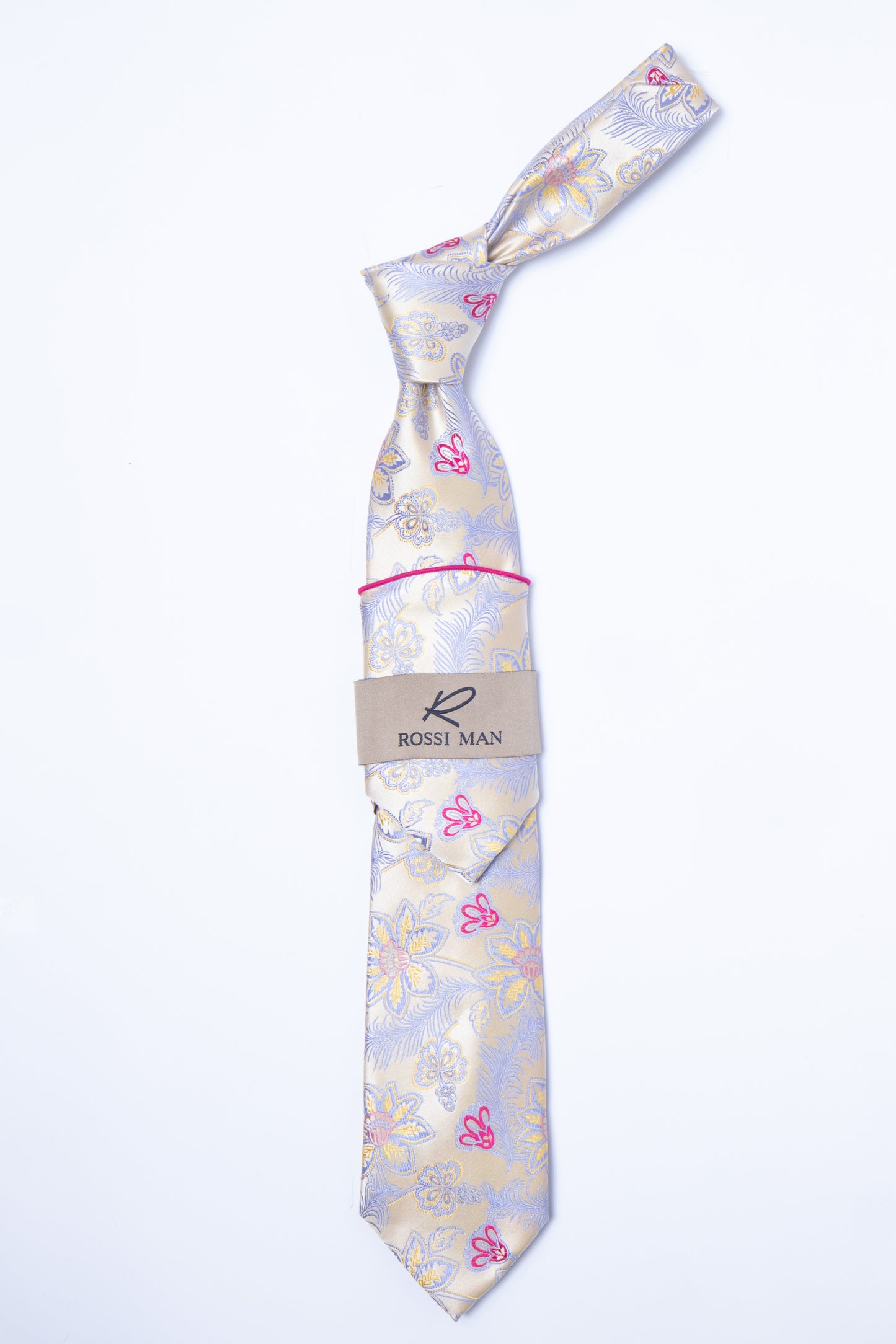 Rossi Man Tie and Pocket Round RMR303-3