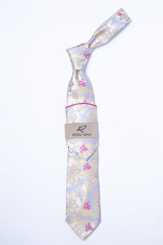 Rossi Man Tie and Pocket Round RMR303-3