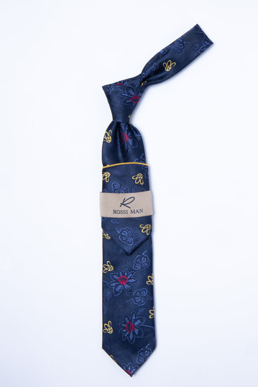 Rossi Man Tie and Pocket Round RMR303-4