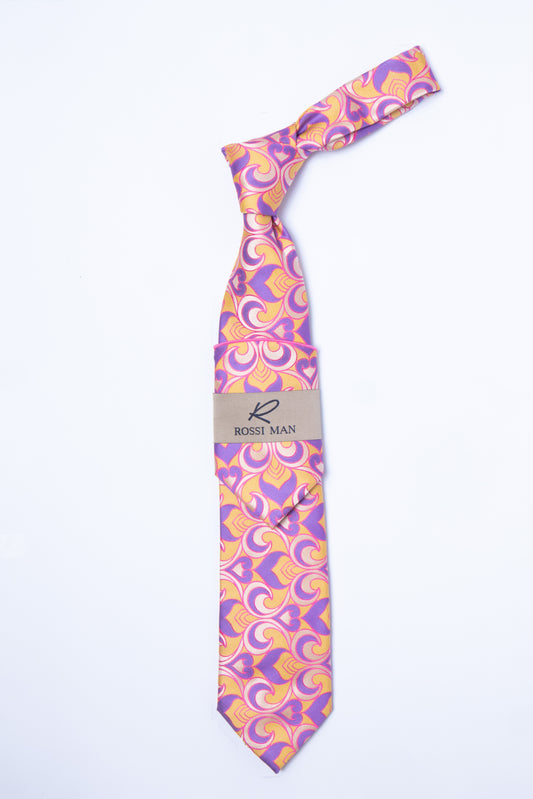 Rossi Man Tie and Pocket Round RMR304-3
