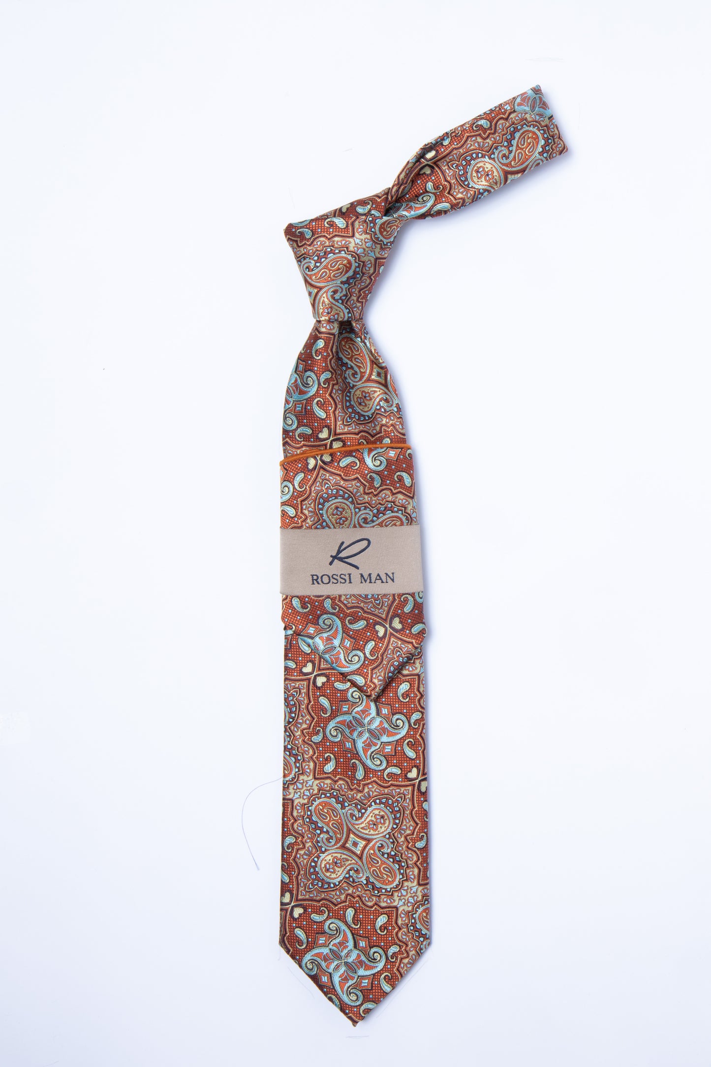 Rossi Man Tie and Pocket Round RMR305-5