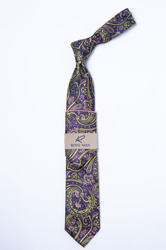 Rossi Man Tie and Pocket Round RMR306-1