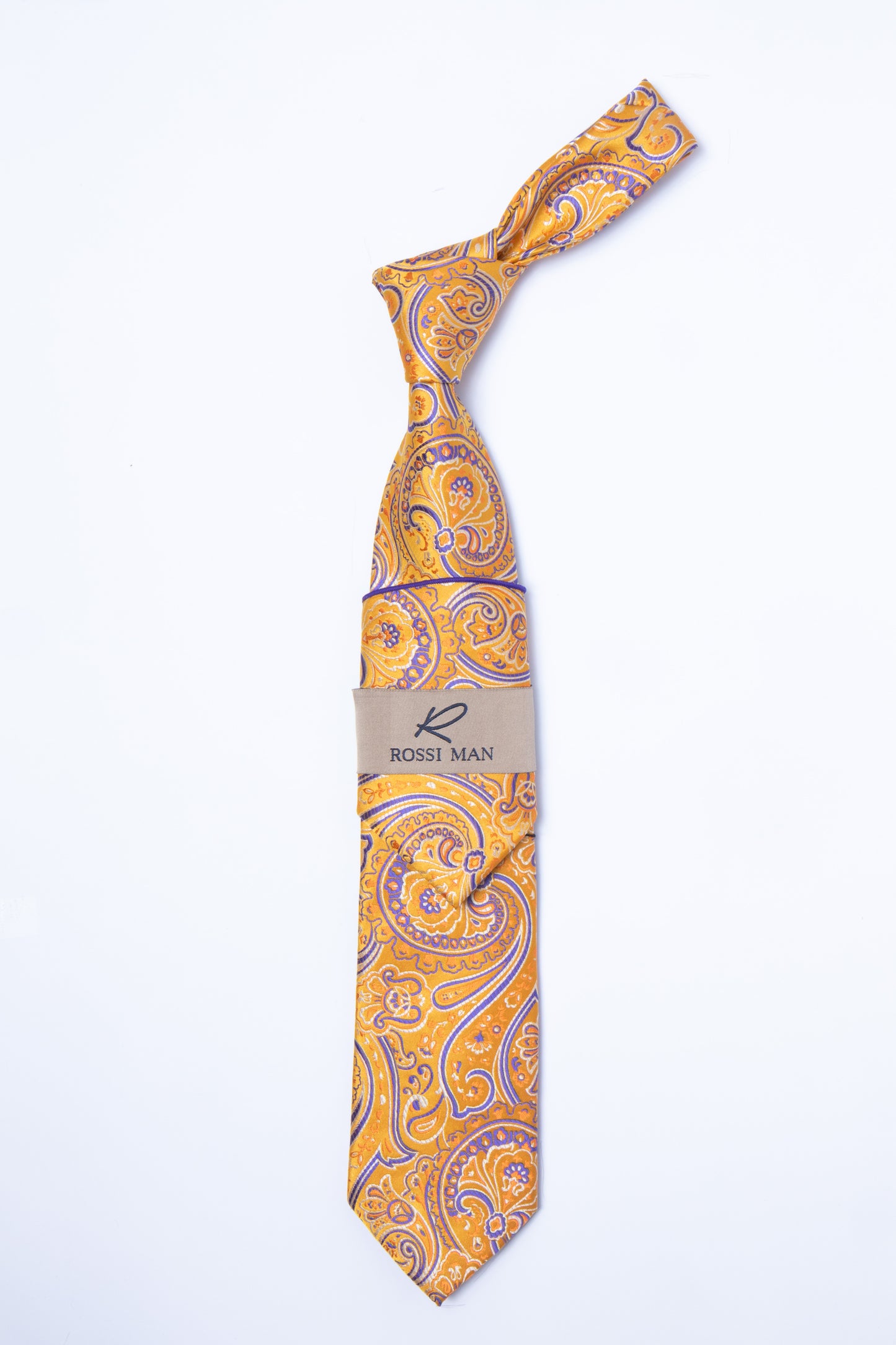 Rossi Man Tie and Pocket Round RMR306-2