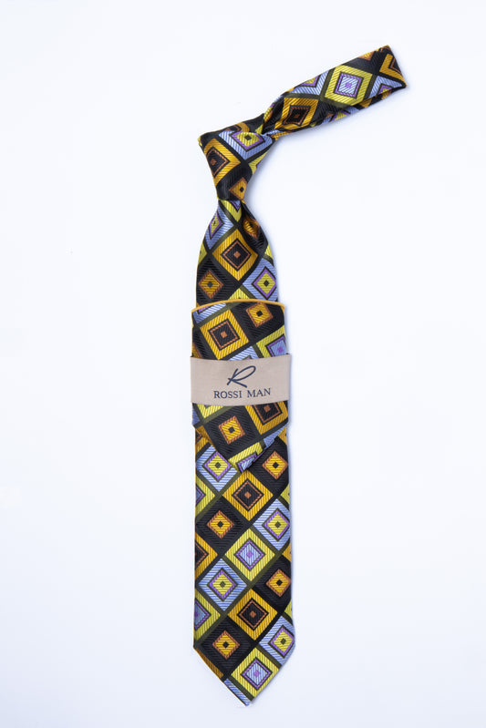 Rossi Man Tie and Pocket Round RMR307-1