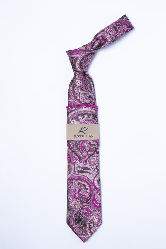 Rossi Man Tie and Pocket Round RMR309-2