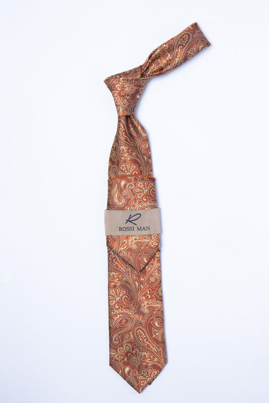 Rossi Man Tie and Pocket Round RMR310-1